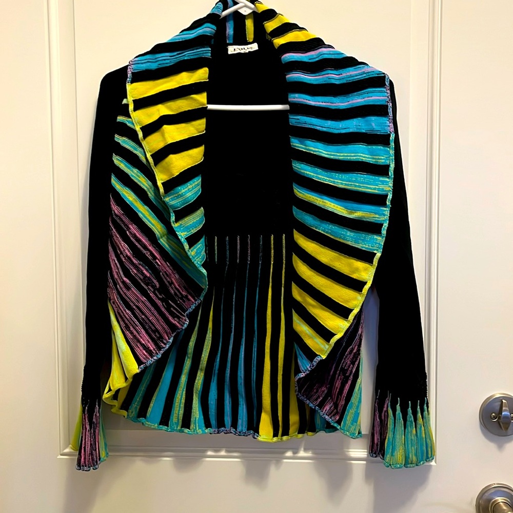 Paris Hues black multicolor sweater
